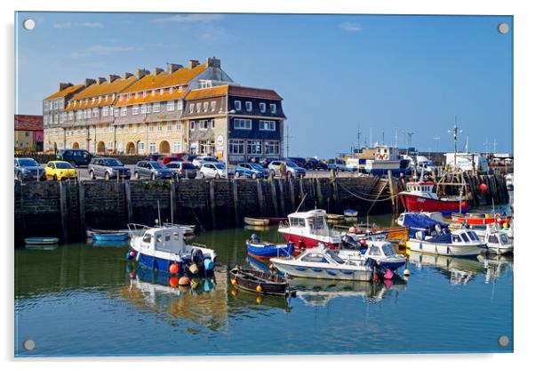West Bay Harbour Acrylic by Darren Galpin