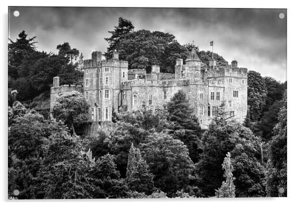 Dunster Castle   Acrylic by Darren Galpin