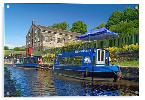 Standedge Tunnel Visitor Centre  Acrylic by Darren Galpin