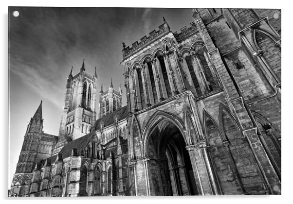Lincoln Cathedral Acrylic by Darren Galpin
