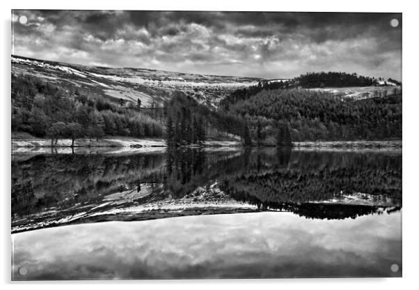 Derwent Reservoir Reflections Acrylic by Darren Galpin
