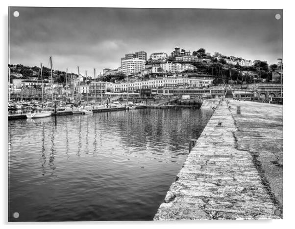 Torquay Harbour Acrylic by Darren Galpin