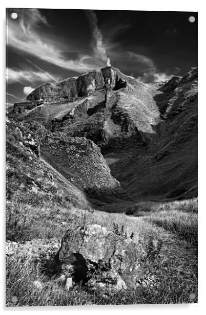 Winnats Pass Acrylic by Darren Galpin