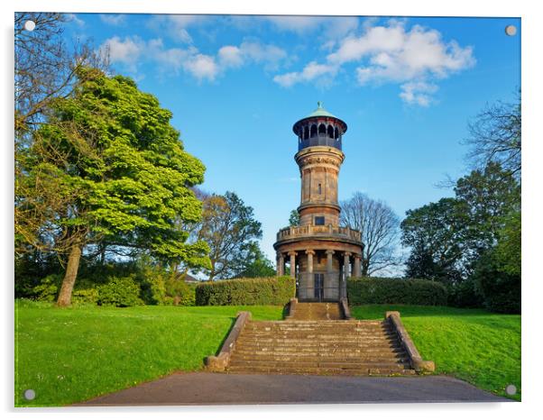 Locke Park Tower Acrylic by Darren Galpin
