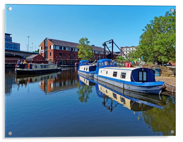 Victoria Quays Sheffield Acrylic by Darren Galpin