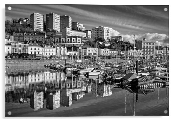 Torquay Harbour Acrylic by Darren Galpin