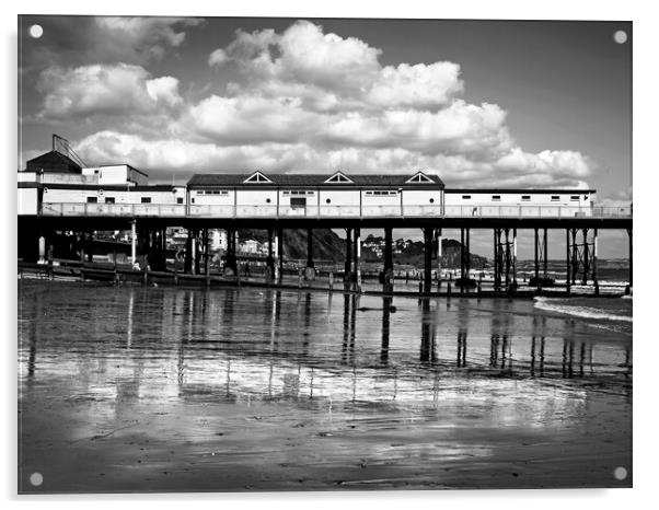 Teignmouth Pier   Acrylic by Darren Galpin