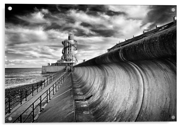 Redcar  Acrylic by Darren Galpin