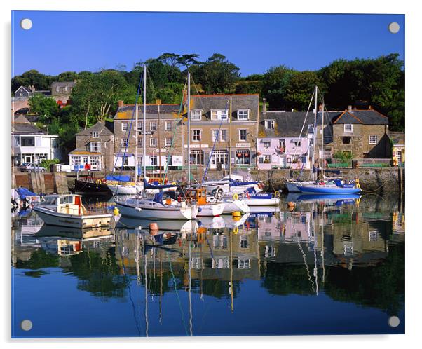 Padstow Harbour Acrylic by Darren Galpin