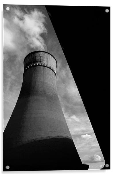 Tinsley Cooling Tower & M1 Acrylic by Darren Galpin