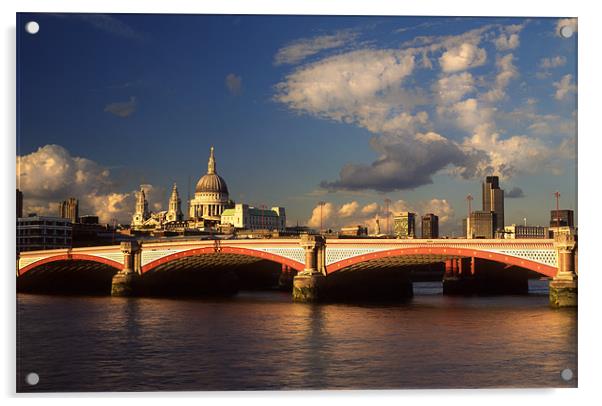 City of London Acrylic by Darren Galpin