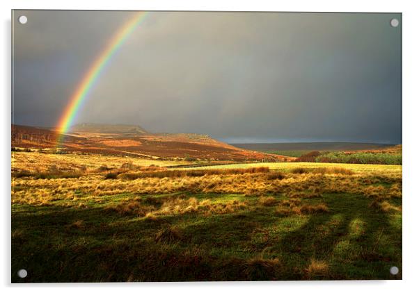 Rainbows End Acrylic by Darren Galpin