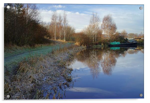 Tinsley Marina Reflections Acrylic by Darren Galpin