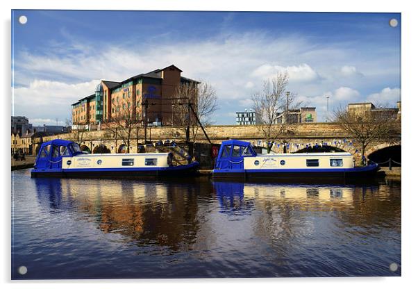Victoria Quays, Sheffield Acrylic by Darren Galpin