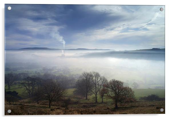 Hope Valley Mist  Acrylic by Darren Galpin