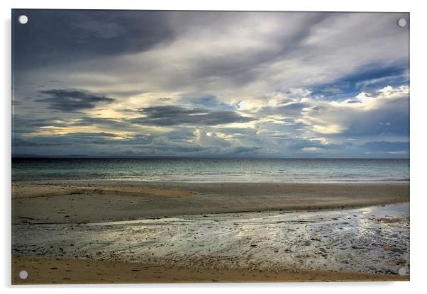 Bantayan Beach Sunset Acrylic by Darren Galpin