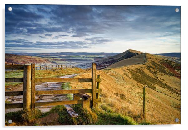 Gateway Along The Great Ridge                      Acrylic by Darren Galpin