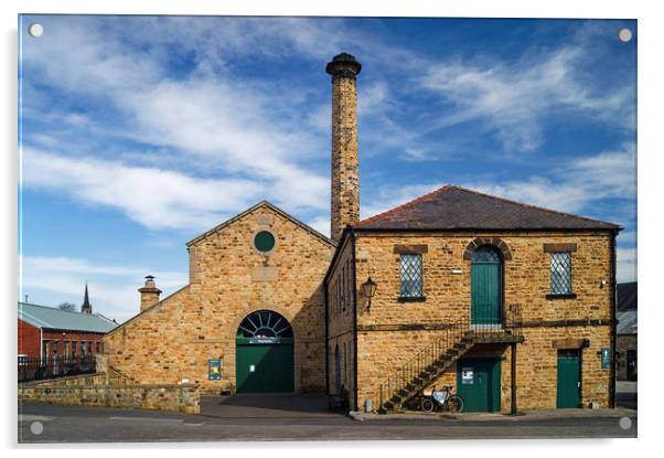 Elsecar Heritage Centre                     Acrylic by Darren Galpin