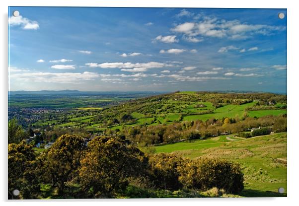 View from Cleeve Hill                        Acrylic by Darren Galpin