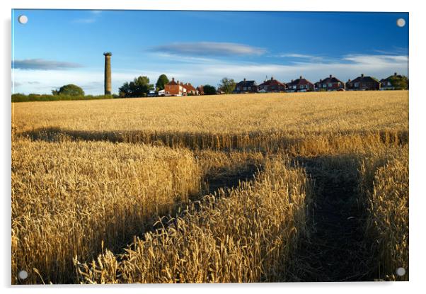 Keppels Column and Field of Wheat                  Acrylic by Darren Galpin