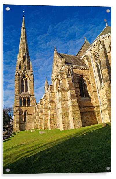 St Johns Church, Ranmoor, Sheffield Acrylic by Darren Galpin