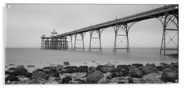 clevedon pier Acrylic by kevin murch
