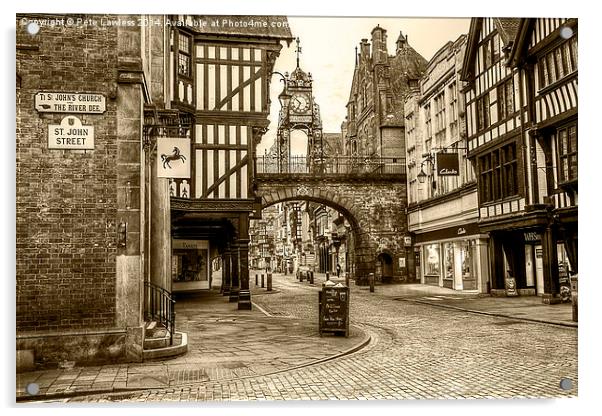 Eastgate Chester Acrylic by Pete Lawless