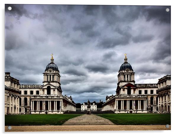 Greenwich University Acrylic by Jan Venter