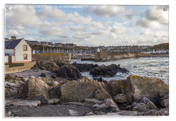  Portsoy Acrylic by Alex Millar