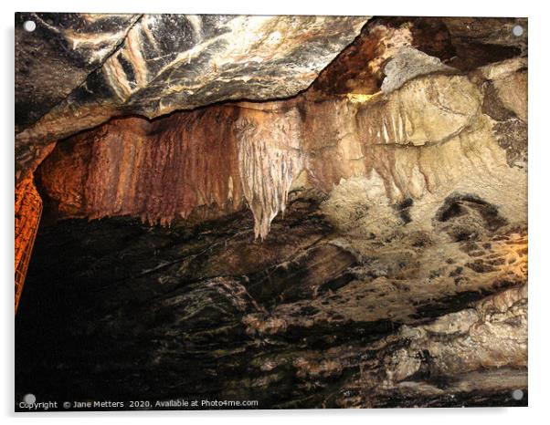 Inside a Cave Acrylic by Jane Metters