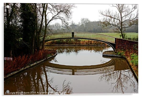 Bridge 39 Cathiron Acrylic by Avril Harris