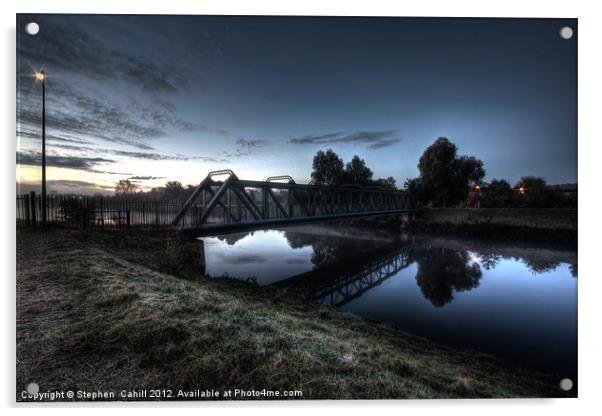 Bridge Acrylic by Stephen Paul Cahill