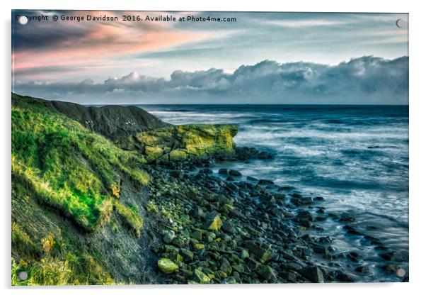 Northern Shores Acrylic by George Davidson