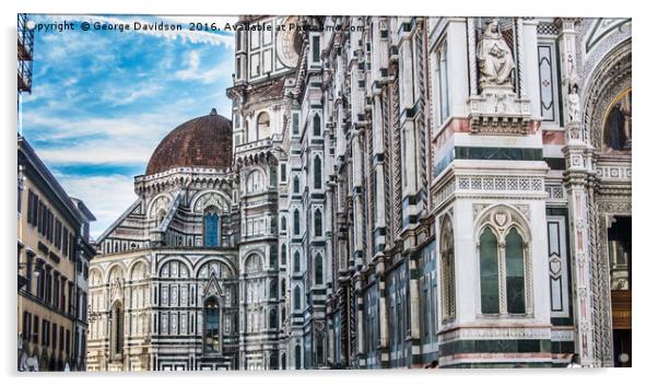 Duomo 02 Acrylic by George Davidson