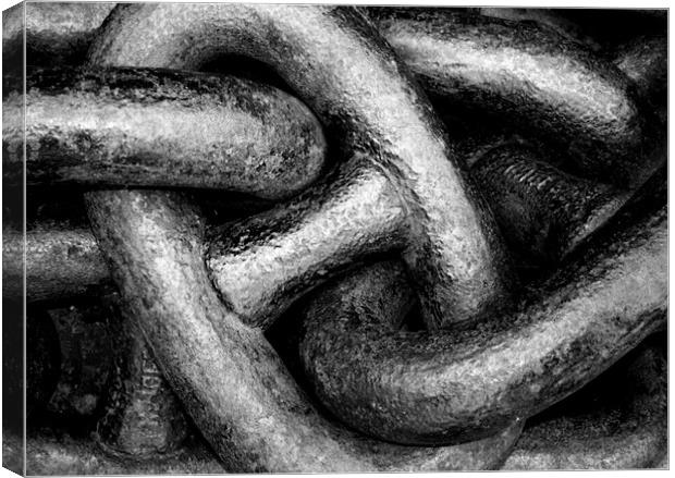 Chains Canvas Print by Jonathan Pankhurst