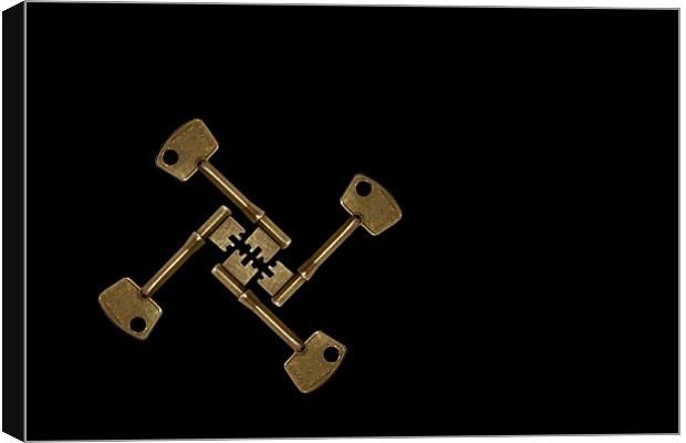 Keys Locked Canvas Print by Jonathan Pankhurst