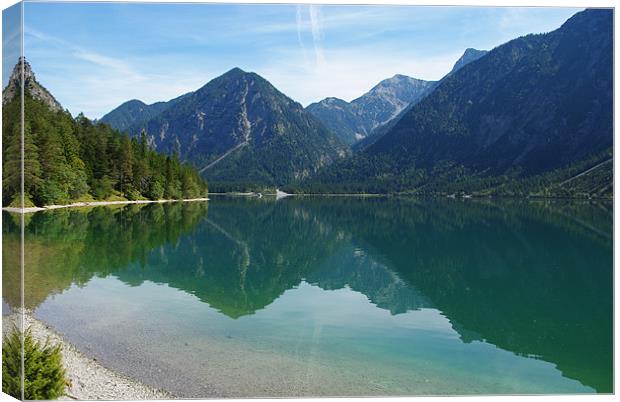 Heiterwanger See, Austria Canvas Print by Claudio Del Luongo