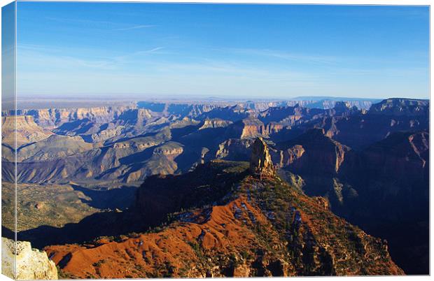 Grand Canyon North Rim, Arizona Canvas Print by Claudio Del Luongo