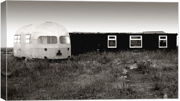 Simple life in Dungeness Canvas Print by Sophie Martin-Castex