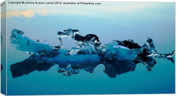 Floating iceberg Canvas Print by yvonne & paul carroll