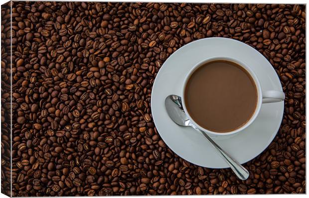 Coffee Canvas Print by David Pacey