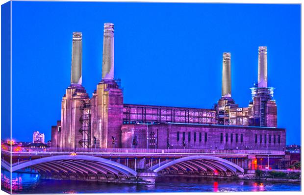 Battersea Power Station Canvas Print by Phil Robinson