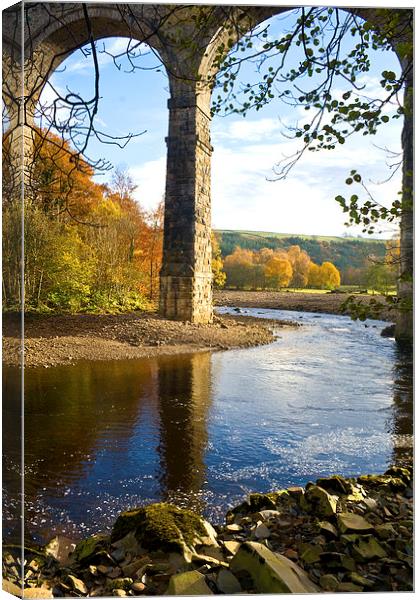 Lambley Viaduct Canvas Print by Heather Athey