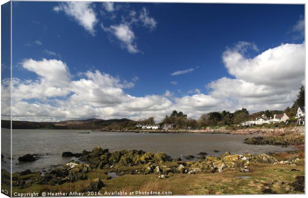 Rockcliffe, Dumfries & Galloway Canvas Print by Heather Athey