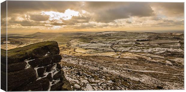 View from Shining Tor Canvas Print by Phil Tinkler