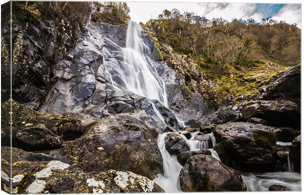 Aber Falls Canvas Print by Phil Tinkler