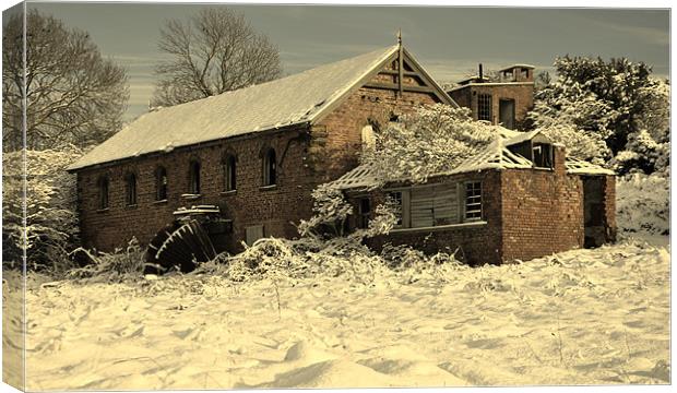 The compressor house. Canvas Print by andrew pearson