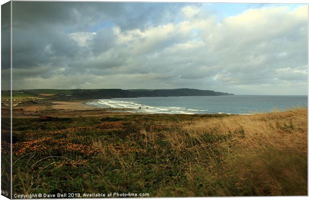 widemouth bay nr bude Canvas Print by Dave Bell