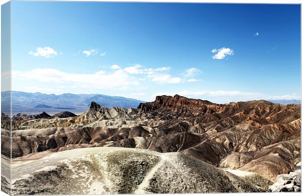 Death Valley ... Canvas Print by Catherine Kiely