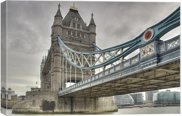 Tower Bridge, London Canvas Print by Martin Williams